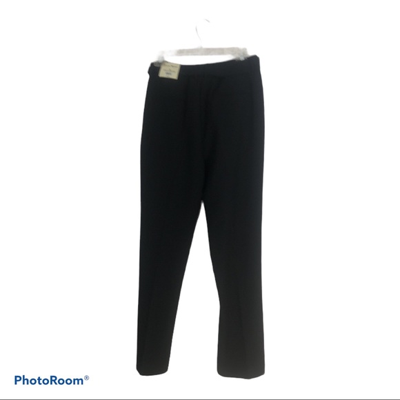 Studio Works Black Dress Belted Sz 10 Pant NWT - Picture 3 of 9